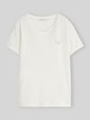Tom Tailor Denim regular fit T-shirt van puur katoen Offwhite