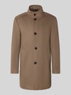 JOOP! COLLECTION Regular Fit Mantel aus Schurwoll-Mix mit Kaschmir-Anteil Modell 'MARON' Oliv