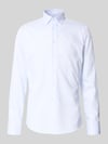 Seidensticker Slim Fit Businesshemd aus reiner Baumwolle Modell 'New B.D.' Bleu