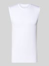 Mey Muskelshirt aus Modal-Mix mit Rundhalsausschnitt Weiss