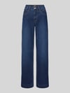 MAC Wide Leg Jeans mit 5-Pocket-Design Dunkelblau