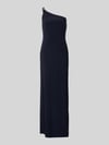 Lauren Ralph Lauren Abendkleid mit Ziersteinbesatz Modell 'BELINA' Marine