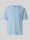 BOSS Orange Regular Fit T-Shirt aus Baumwoll-Mix Modell 'TCHUP' Hellblau
