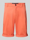 Tom Tailor Denim Regular fit bermuda's van katoenmix Oranje