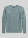 Polo Ralph Lauren Regular Fit Pullover aus Woll-Kaschmir-Mix Tuerkis