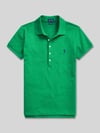 Polo Ralph Lauren Slim Fit Poloshirt aus Baumwoll-Mix Gruen