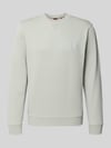 BOSS Orange Relaxed Fit Sweatshirt aus reiner Baumwolle Modell 'WESTART' Mint