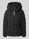 khujo Steppjacke mit Kapuze und Label-Detail Modell 'HERSCH2' Black