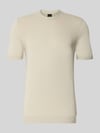 BOSS Green Regular Fit T-Shirt aus Baumwoll-Mix Modell 'MOMENTUM-LITE' Sand