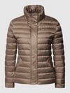 GANT Gewatteerd jack met labeldetail Taupe