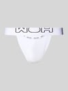 WOH Jockstrap mit elastischem Label-Bund Weiss