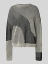 ARMEDANGELS Loose Fit Strickpullover aus Woll-Baumwoll-Mix Modell 'MAYRAA VANISE' Black