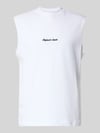 JACK & JONES T-Shirt mit Stitching Weiss