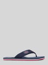 Tommy Hilfiger Teenslippers met embleem detail Marineblauw