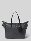 GUESS Torba typu tote w pikowanym wyglądzie model 'Latona' Czarny
