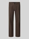 Christian Berg Men Jeansy o kroju slim fit w 5 kieszeni Szarobrązowy