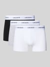 Lacoste Trunks aus Baumwollmix im 3er-Pack Hellgrau Melange