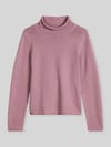 Marc O'Polo Turtleneck aus reiner Baumwolle Mauve