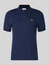 Lacoste Regular Fit Poloshirt aus reiner Baumwolle Marine