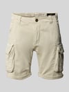 Alpha Industries Shorts mit Cargotaschen Modell 'CREW SHORT' Offwhite