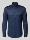 Jake*s Business-Hemd mit Allover-Muster
Marine