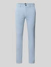 BOSS Orange Slim Fit Chino aus Baumwoll-Mix Hellblau