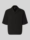 Lindbergh Relaxed Fit Hemdjacke mit Reverskragen Black