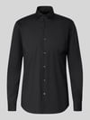 BOSS Slim Fit Business-Hemd mit Stretch-Anteil Modell 'Hank Hai' Black