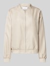 VILA Bomberjack met opstaande kraag, model 'PAPAYA' Beige