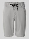 BOSS Orange Tapered Chinoshorts aus Baumwoll-Mix Mittelgrau
