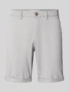 JACK & JONES regular fit short met steekzakken model 'BOWIE' Middengrijs