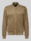 CINQUE Regular Fit Jacke in Leder-Optik Modell 'Rapid' Terra