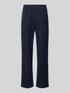 Champion Sweatpants mit Längsnähten und Label-Stitching Marine