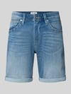 JACK & JONES Regular Fit Jeansshorts im 5-Pocket-Design Modell 'RICK' Blau