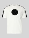 Emporio Armani T-Shirt mit Label-Detail Weiss