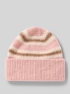 OPUS Beanie met brede omslag Model 'Alenie' Roze