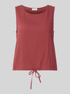 s.Oliver RED LABEL Regular Fit Blusentop aus Viskose-Mix Hellrot