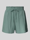 VERO MODA Loose Fit Shorts aus Viskose-Leinen-Mix Modell 'MYMILO' Lind