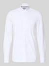 OLYMP Level 5 Slim Fit businessoverhemd in premiumkwaliteit Wit