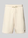 REVIEW Sweatshorts mit Strukturmuster Ecru