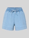 PIECES Wide Leg Jeansshorts aus Baumwoll-Mix Modell 'BILLO' Rosa