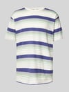 Mazine T-Shirt mit Label-Detail Royal