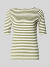 s.Oliver RED LABEL Relaxed Fit T-Shirt aus reiner Baumwolle Lind