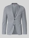HECHTER PARIS Regular Fit Sakko mit Zierstein Marine