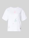 ONLY Regular Fit T-Shirt aus reiner Baumwolle Modell 'EMMINA' Offwhite