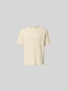 Forét t-shirt o kroju relaxed fit z fakturowanym wzorem Beżowy