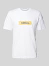 JACK & JONES T-shirt z nadrukiem z logo model ‘SPLIT’ Biały