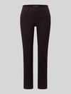 ANGELS Slim Fit Jeans aus Baumwoll-Mix Modell 'CICI' Bordeaux