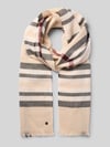 FRAAS Sjaal met ruitmotief Beige