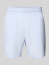 Lacoste Sport Loose Fit Sport-Shorts mit Mesh-Bund Rauchblau